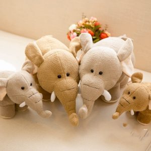 Peluche Éléphant – 20 à 38 cm