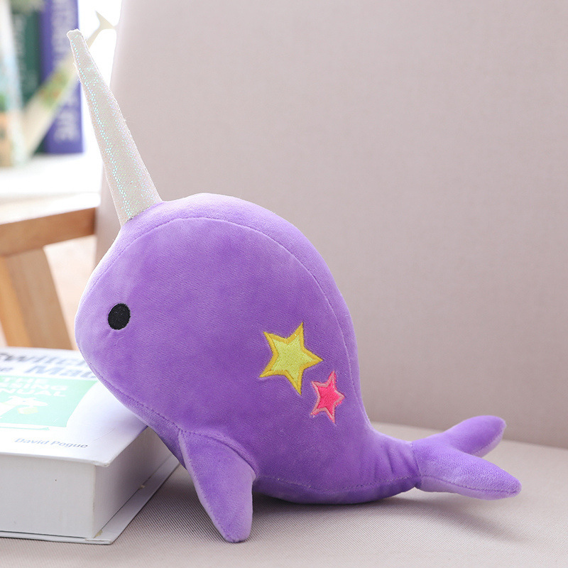 Peluche Narval Kawaii – 25 ou 35 cm – Image 2