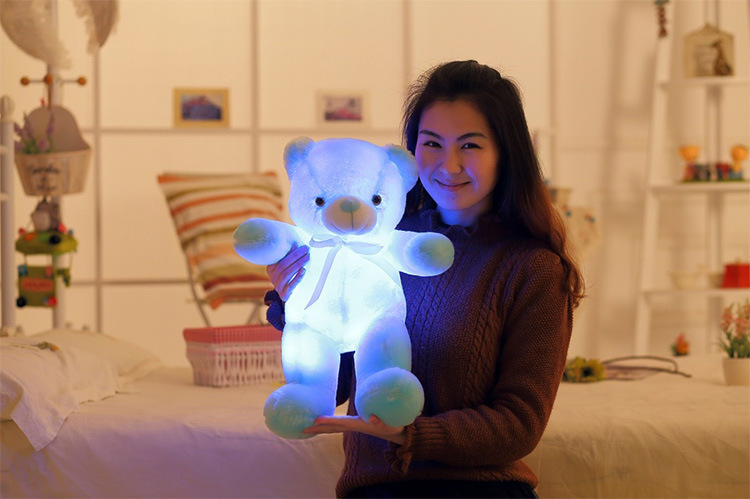 Peluche Ours LED Lumineuse – 25 à 75 cm – Image 3