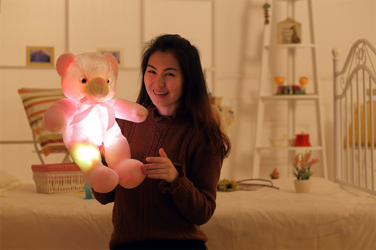 Peluche Ours LED Lumineuse – 25 à 75 cm – Image 4